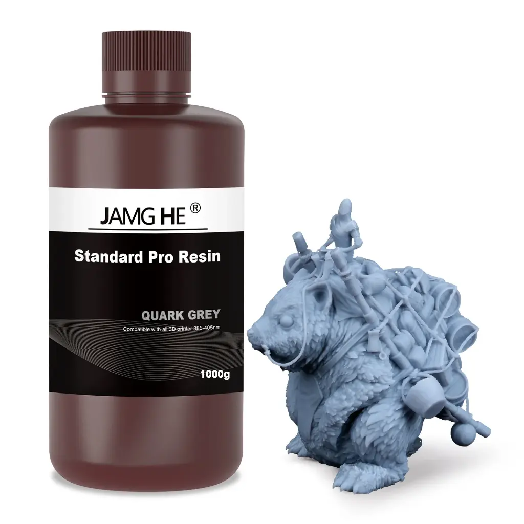 [8K-45] JAMG HE Standard Pro Non Brittle 3D Printing Resin (Brown)
