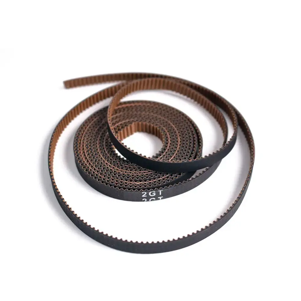 Fiber Glass Reinforced High Quality Rubber GT2 6mm Open Timing Belt for 3D Printer