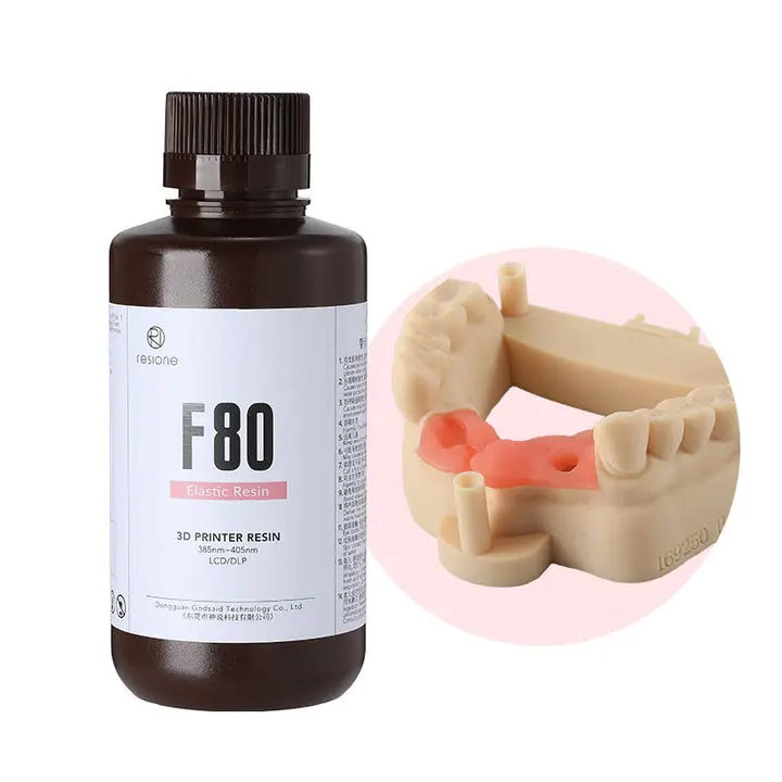 Resione F80 Elastic Gingival Like 3D Printer Resin