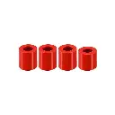 4PCs Set 18/16mm Hot Bed Leveling Column Silicone Solid Spacer