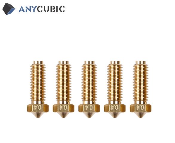[NZ-Kobra2-02] Anycubic Kobra 2 Series Brass Nozzles High Flow High Precision 1.75mm (0.2mm)