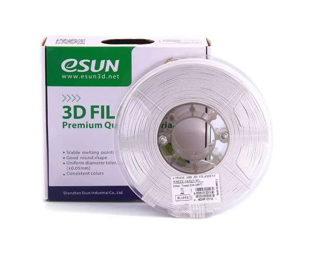 eSUN ABS White , 1.75 mm / 1000 g