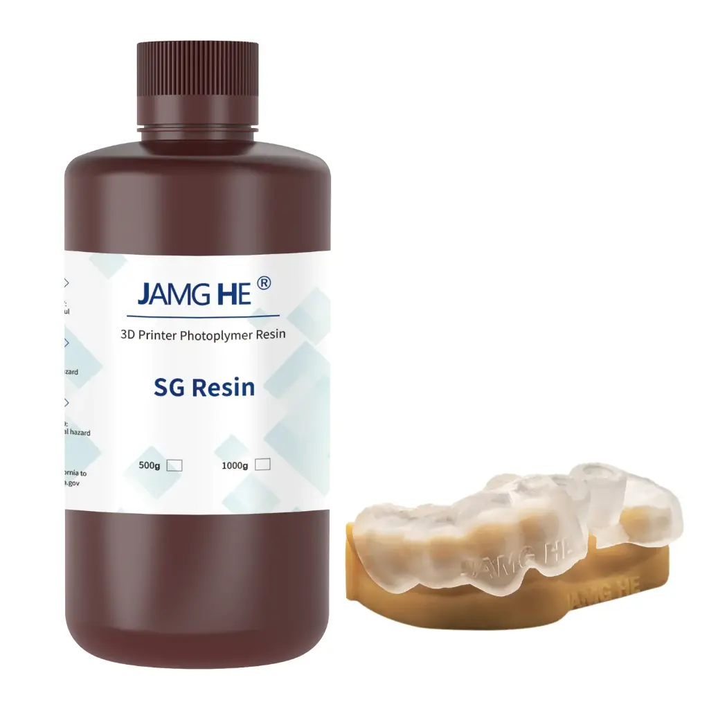 JAMG HE 3D Printer Surgical Guide Resin 250G  (High Clear) (500 Gram)