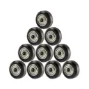 CNC Openbuilds Plastic POM Wheel With 625zz Idler Pulley Gear Passive Round Perlin Pulley Wheel in Pakistan