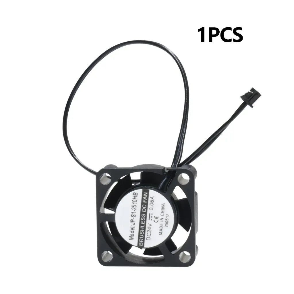 For Anycubic Kobra S1 Combo Hotend Cooling Silent 24V 2510 Fan 3D Printer Parts