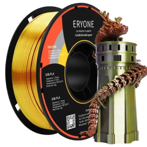 ERYONE Tri Color Silk PLA Filament in Pakistan