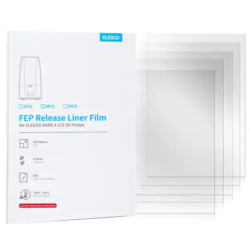 FEP Film for Elegoo Mars 4/Mars 5/Mars 5 Ultra
