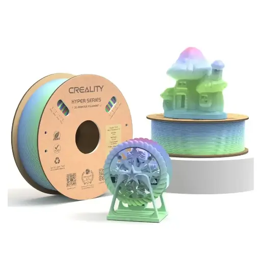 Hyper PLA Rainbow 1.75mm 3D Printing Filament 1kg