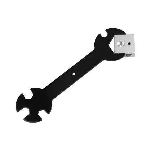 3D Printer Nozzle Wrench 5 in 1 Wrench Set 6mm to 20mm Steel Spanner Wrench Flat for E3D MK8 MK10 Nozzle Tool 3D Printer Parts