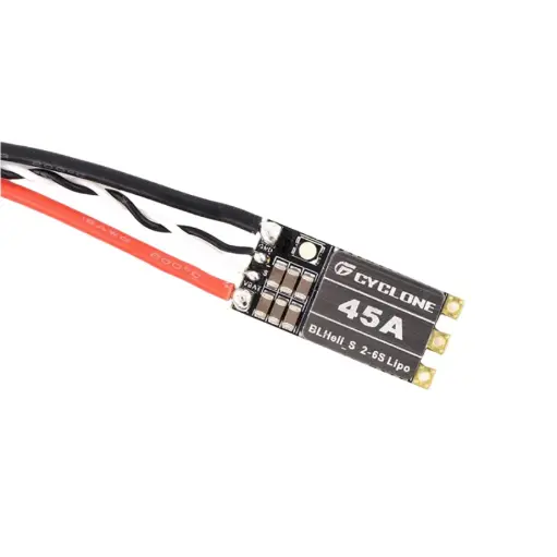 Cyclone 45A BLHeli_S ESC Supporting 2-6S Power Supply For RC FPV Quadcopter Airplanes Drone