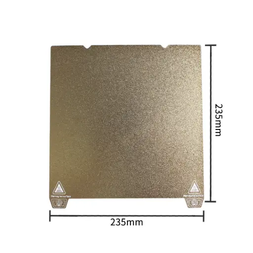 Creality K1, K1C, KE, SE, V3 Double Side PEI Plate 235*235mm - Without Soft Magnet